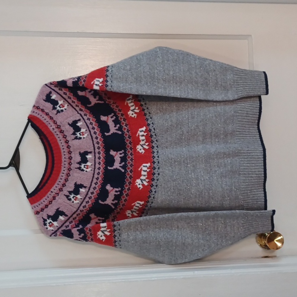 EUC Boden Pattern Holiday Time  Women's Sweater -